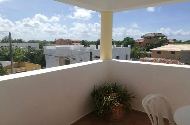 Villa Iguana Apartamento vista terraza